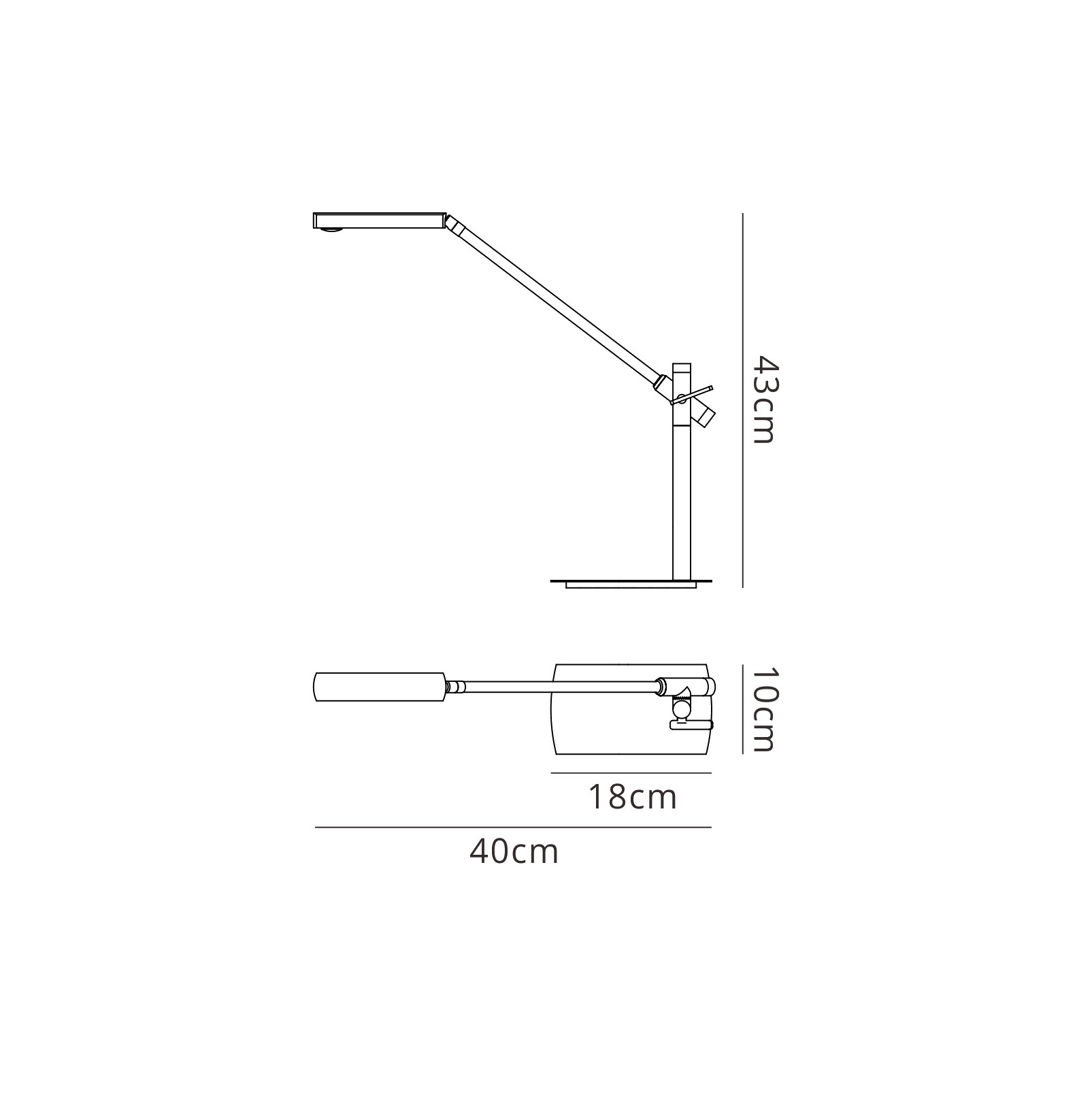 Phuket Matt White Table Lamps Mantra Desk & Task Lamps